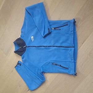 The North Face Jacket Women's Small Blue Fleece Polartech Full Zip Activewear